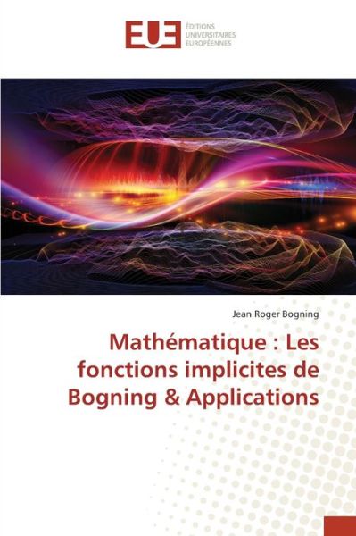 Cover for Bogning · Mathématique : Les fonctions im (Book) (2019)