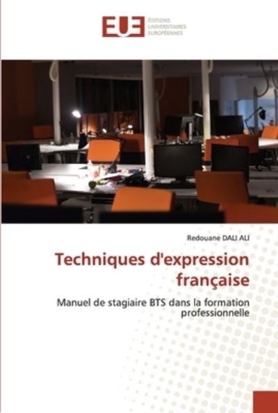 Cover for Redouane DALI ALI · Techniques d'expression fran?aise (Paperback Book) (2021)