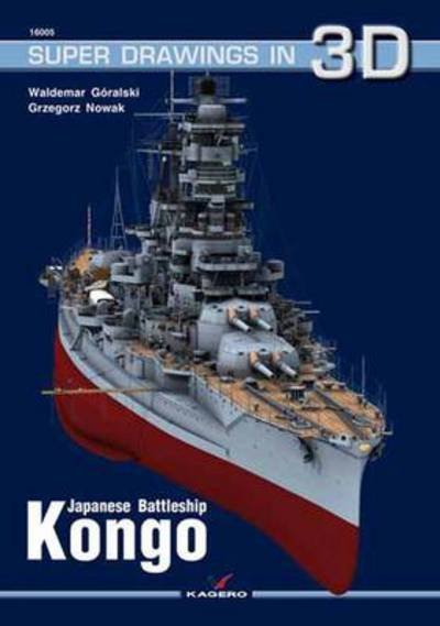 Cover for Grzegorz Nowak · Japanese Battleship Kongo - Super Drawings in 3D (Pocketbok) (2015)