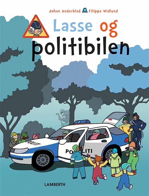 Cover for Johan Anderblad · Lasse og politibilen (Inbunden Bok) (2017)