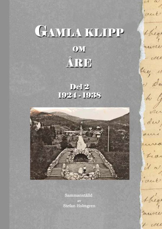 Cover for Gamla klipp om Åre : Del 2 1924 - 1938 (Hardcover Book) (2017)
