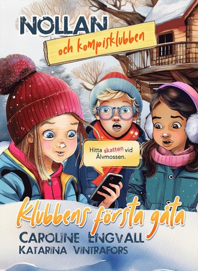 Cover for Caroline Engvall · Klubbens första gåta (Gebundenes Buch) (2025)