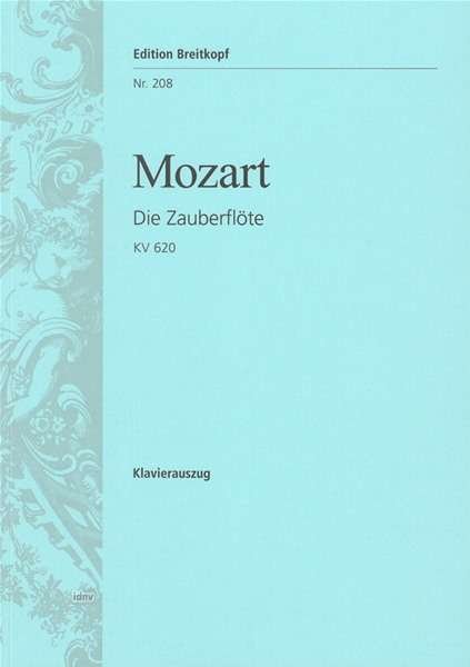 Cover for Mozart · Zauberflöte,KV620,KlA.EB208 (Book) (2018)