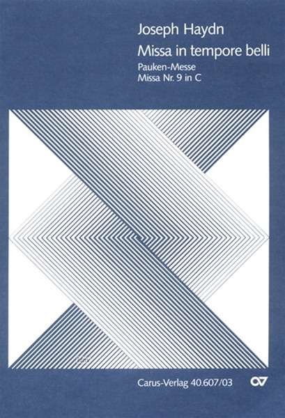 Cover for Haydn · Missa in Tempore,KA.CV40.607/03 (Bog)