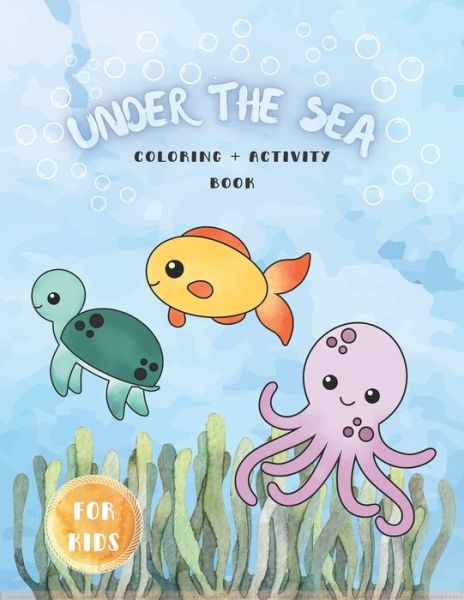 Ocean Animals Activity and Coloring Book For Kids: Coloring, Mazes, and More for Ages 3-8 (Fun Activities for Kids) - Amy Collins - Böcker - Independently Published - 9798502752152 - 11 maj 2021