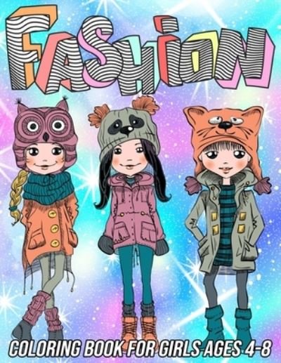 Cover for Mezzo Zentangle Designs · Fashion Coloring Book for Girls Ages 4-8 (Pocketbok) (2020)