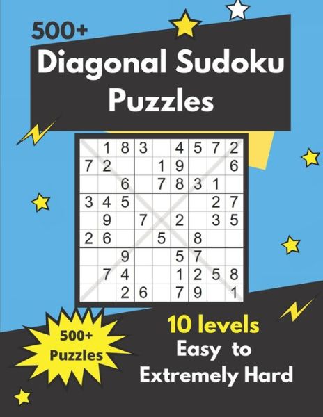 Cover for Somatomint · Diagonal Sudoku Puzzles (Paperback Book) (2020)