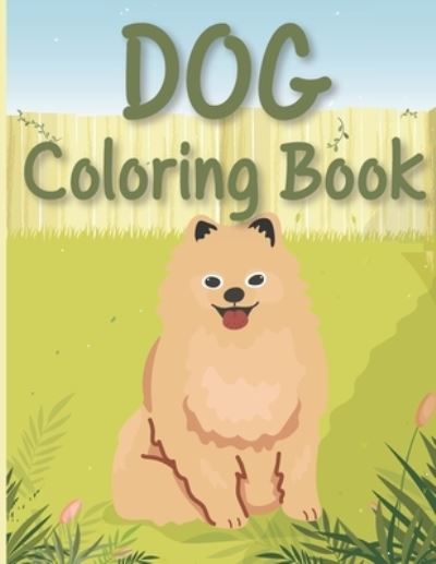 Cover for Maud Thomas · Dog Coloring Book (Paperback Book) (2021)