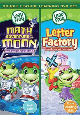 Cover for Leapfrog · Math Advts to the Moon / Letter Factory (DVD) (2010)