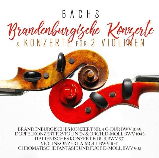 Cover for Bach, Johann Sebastian / Philhar · Bachs brandenburg.Konzerte u. (CD) (2018)