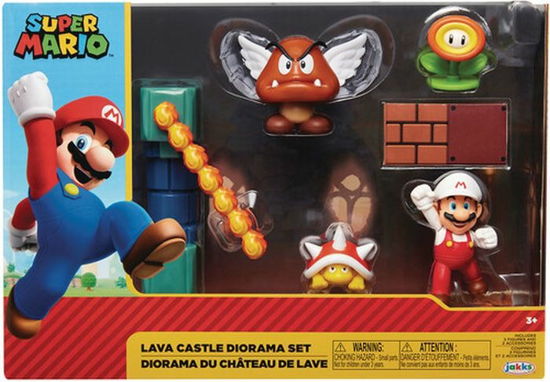 Lava Castle Diorama (400154) - Super Mario - Merchandise -  - 0192995400153 - 30. September 2020