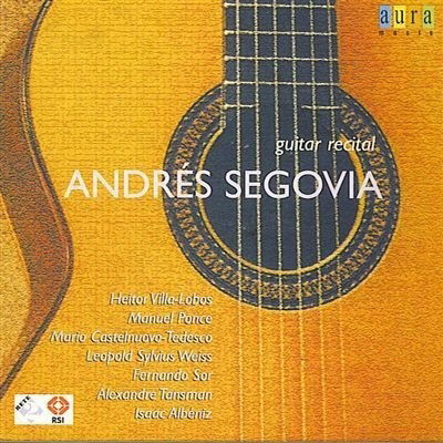 Andres Segovia Guitar Recital - Heitor Villa-Lobos  - Music -  - 0697833001153 - 