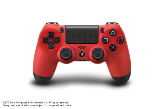 Sony Dualshock 4 Controller (New Version 2) - Red - Playstation 4 - Board game - Sony - 0711719814153 - January 17, 2017