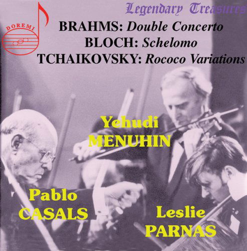 Double Concerto - Brahms / Bloch / Tchaikovsky / Casals / Parnas - Musique - DRI - 0723721229153 - 10 octobre 2006