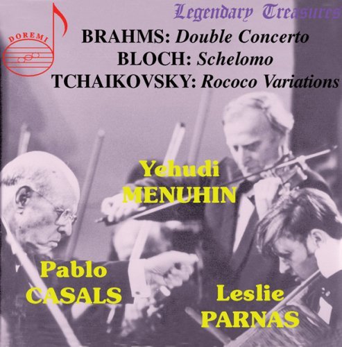 Cover for Brahms / Bloch / Tchaikovsky / Casals / Parnas · Double Concerto (CD) (2006)