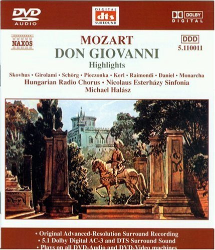 * Don Giovanni (AZ) - Halasz / Skovhus / Pieczonka/+ - Musik - NAXOS Audiovisual - 0747313101153 - 26. maj 2003