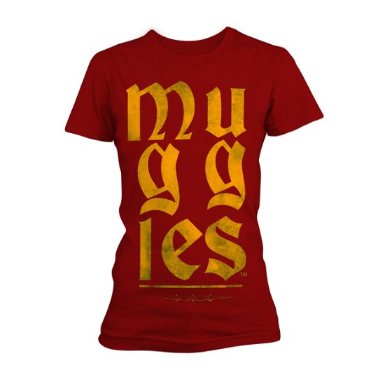 Cover for Harry Potter · Harry Potter: Muggles (T-Shirt Donna Tg. M) (N/A) [Red edition] (2016)