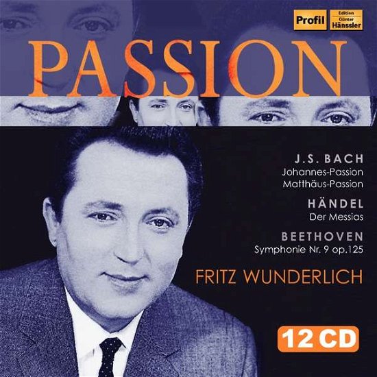 Cover for Beethoven / Bach,j.s. / Handel · Fritz Wunderlich-Passion (CD) (2018)