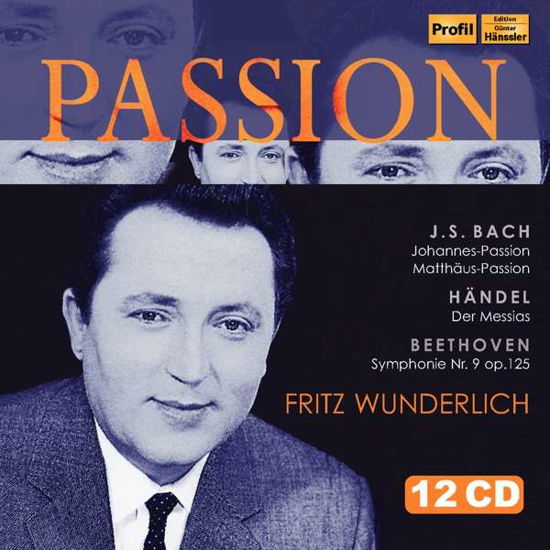 Fritz Wunderlich-Passion - Beethoven / Bach,j.s. / Handel - Musikk - PROFIL - 0881488170153 - 13. april 2018