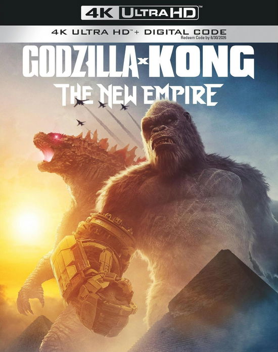 Cover for Godzilla X Kong: the New Empire (4K Ultra HD) (2024)