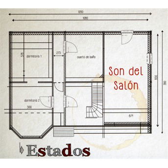 Cover for Son Del Salón · Estados (CD) (2018)