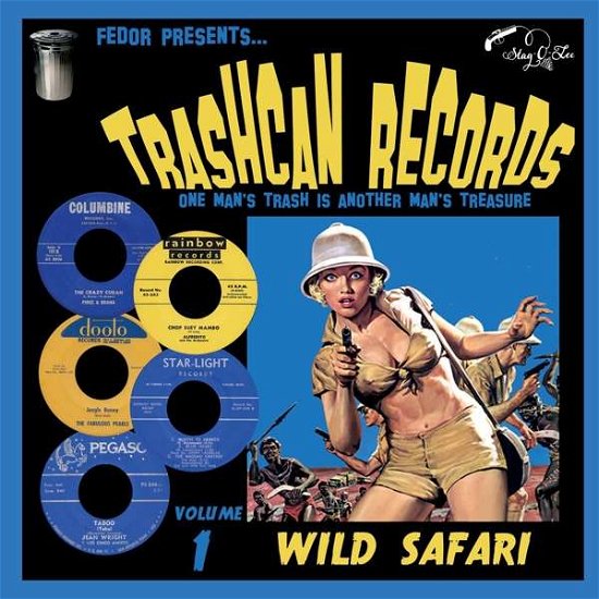 Cover for Trashcan Records Vol.1 : Wild Safari (LP) (2019)