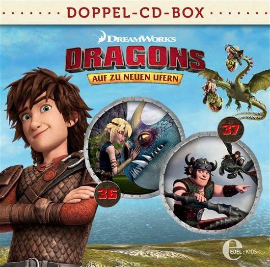 Dragons-doppel-box-folgen 36+37 - Dragons-auf Zu Neuen Ufern - Música - EDELKIDS - 4029759137153 - 18 de janeiro de 2019