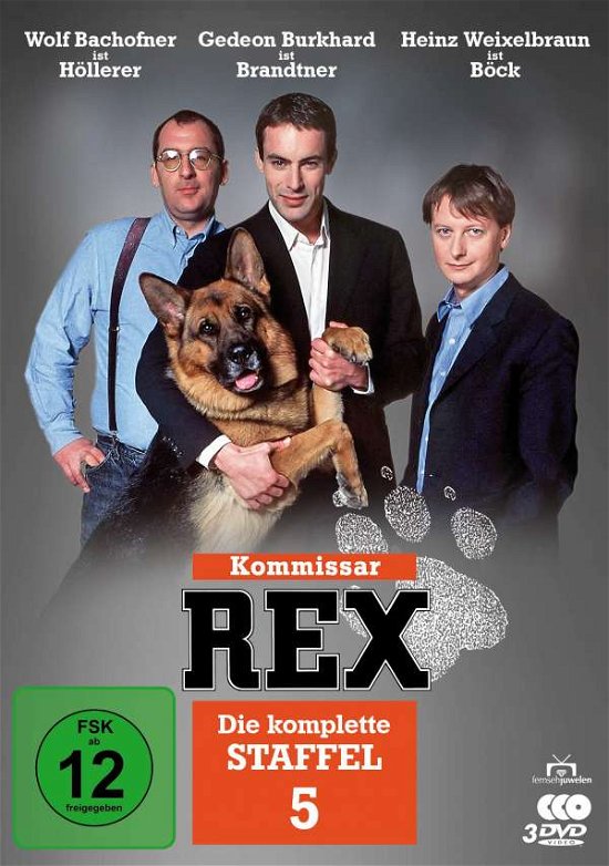 Cover for Peter Hajek · Kommissar Rex-die Komplette 5.st (DVD) (2019)