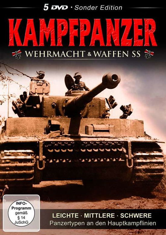 Cover for History Films · Kampfpanzer-wehrmacht &amp; Waffen Ss (DVD-Single) (2020)
