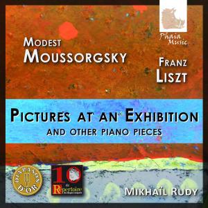 Cover for Moussorgsky / Liszt / Rudy · Pictures at an Exhibition &amp; Other Piano Pieces (CD) (2012)