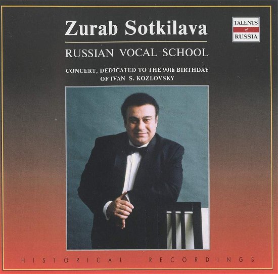 Cover for Zurab Sotkilava · Concert, Dedicated To The 90th Birthday (CD)
