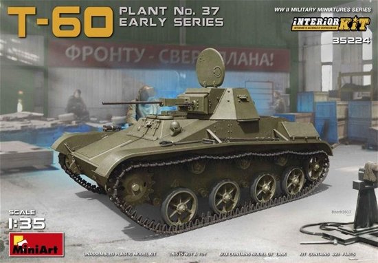 Cover for T · T-60 (plant No.37)early Series Interiorki (1:35) (Leksaker)