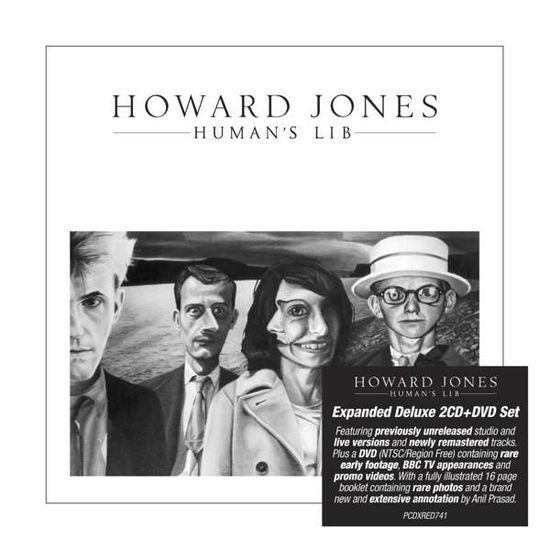 Cover for Howard Jones · Human's Lib: Expanded Deluxe 2cd/1dvd Digipak Edition (CD) [Expanded Deluxe edition] [Digipak] (2018)