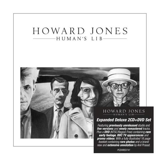 Cover for Howard Jones · Humans Lib (CD) [Expanded Deluxe edition] [Digipak] (2018)
