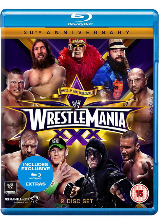 Cover for WWE  Wrestlemania 30 Bluray (Blu-ray) (2014)