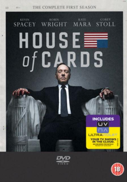 Cover for House of Cards - Season 1 (DVD) (2015)