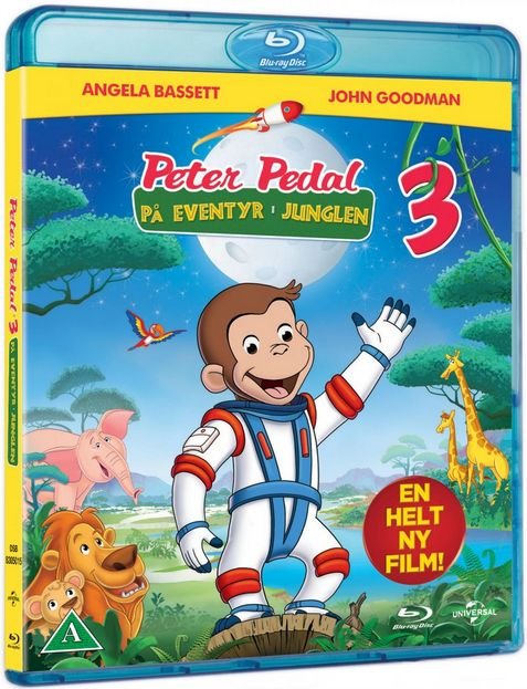 Cover for Peter Pedal · Peter Pedal - På Eventyr I Junglen (Blu-ray) (2016)