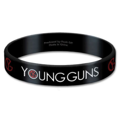 Young Guns Gummy Wristband: Logo - Young Guns - Merchandise - ROCK OFF - 5055295369153 - 25. November 2014