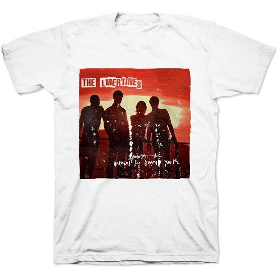 Cover for Libertines - The · The Libertines Unisex T-Shirt: Anthems for Doomed Youth (T-shirt) [size XL] [White - Unisex edition]
