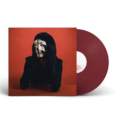 Cover for Allie X · Girl with No Face (LP) [Limited Oxblood Colored Vinyl edition] (2024)