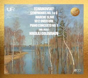 Cover for Tchaikovsky / Golovanov / Giles · Symphonies Piano Concerto (CD) (2024)