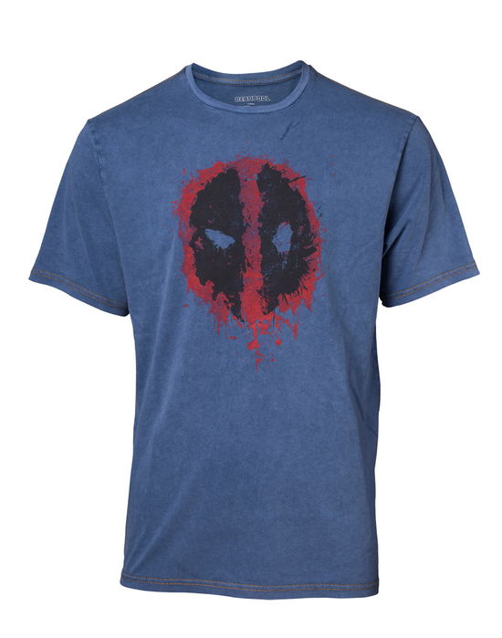 Deadpool: Faux Denim Multicolor (T-Shirt Unisex Tg. XL) - Deadpool - Andet -  - 8718526240153 - 7. februar 2019