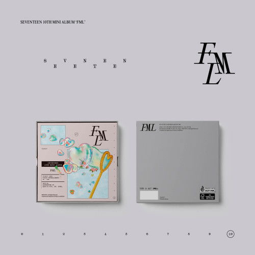 FML - 10th Mini Album - Seventeen - Musiikki - PLEDIS ENT. - 8809929741153 - perjantai 28. huhtikuuta 2023