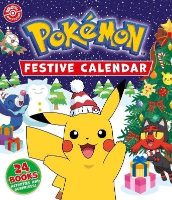 Cover for Pokemon · Pokemon: Festive Calendar: A festive collection of 24 books, activities and surprises! (Hardcover Book) (2023)