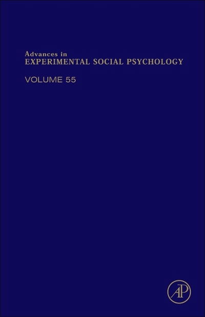 Cover for Advances in Experimental Social Psychology - Advances in Experimental Social Psychology (Gebundenes Buch) (2017)