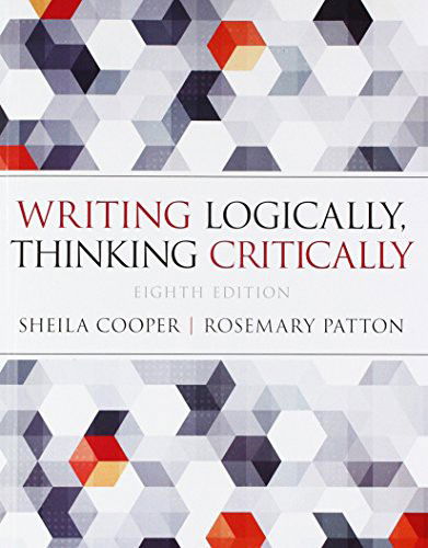 Writing Logically Thinking Critically; Pearson Writer -- Standalone Access Card, Writer -- 12 Month Access - Sheila Cooper - Books - Pearson - 9780134595153 - July 9, 2016