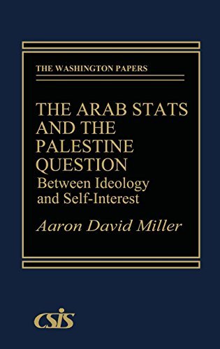 Cover for Aaron David Miller · The Arab States and the Palestine Question: Between Ideology and Self-Interest (Hardcover Book) (1986)