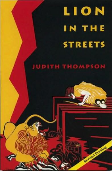 Cover for Judith Thompson · Lion in the Streets (Paperback Book) (1997)