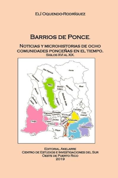 Cover for Eli D Oquendo Rodriguez · Barrios de Ponce (Paperback Book) (2019)