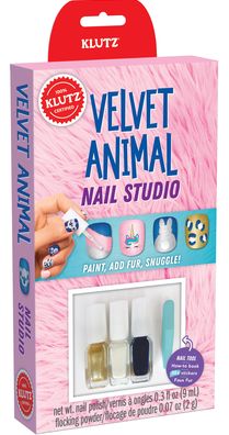 Cover for Velvet Animal Nails (Book) (2020)